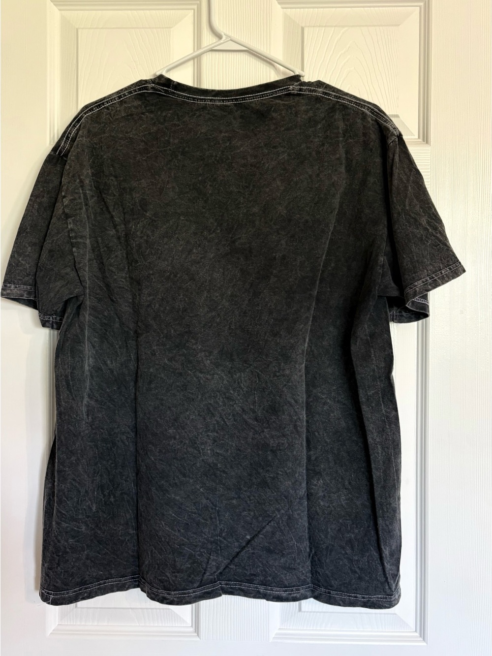 Maurices Charcoal Mineral Wash Tee with White Spot Graphic - Picture 2 of 3